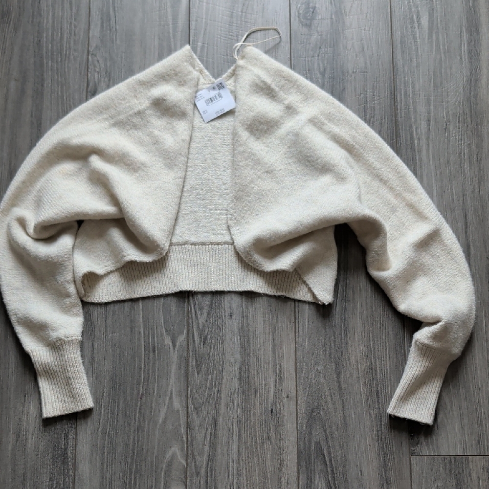 American Eagle Crop Cardigan